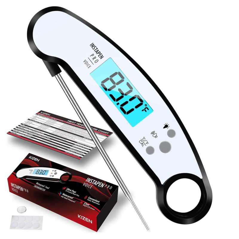 Kizen® Instapen Pro Instant Read Meat Thermometer Talking